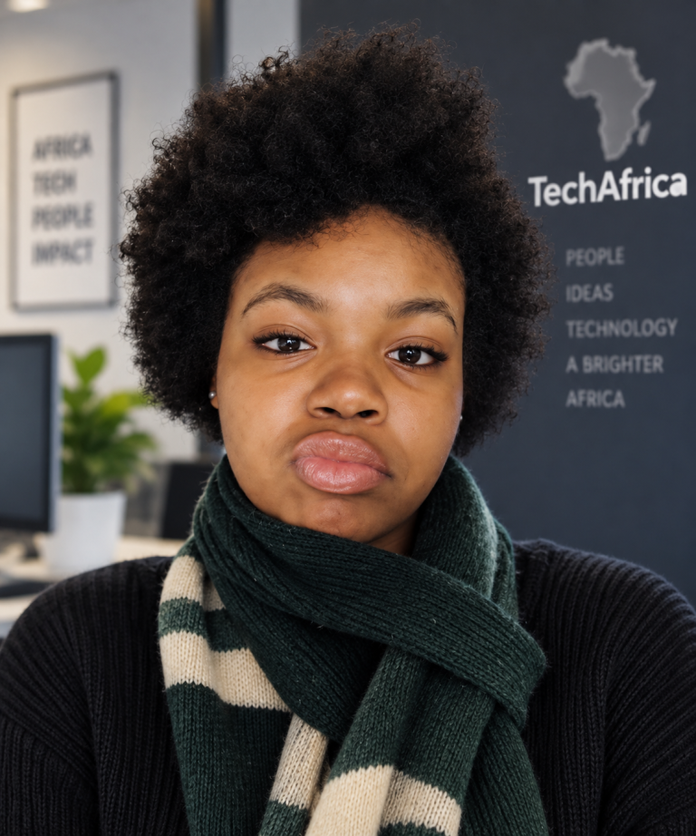 African secondary school student using artificial intelligence for learning